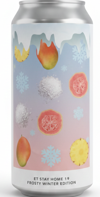 ET Stay Home 19 - Frosty (Imperial Gose with Pink Guava, Mango, Pineapple, Salt & Pineapple Soft Serve Ice Cream)