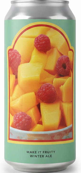 Make It Fruity Winter Ale (Fruit Sour with Raspberry, Mango & White Chocolate)