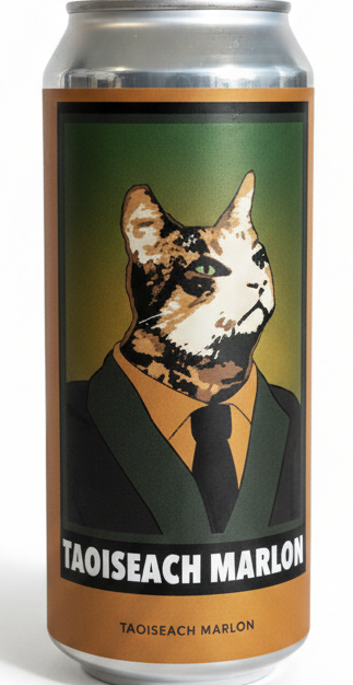 Taoiseach Marlon (DDH Quadrupel New England IPA with Motueka & Comet)